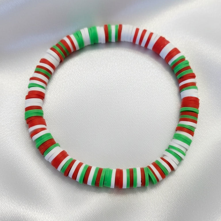 Bright Festive Heishi Beads Bracelet