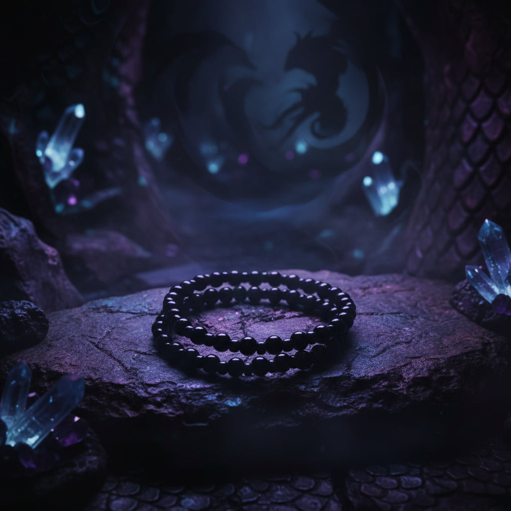 6mm Glass Beaded Bracelets