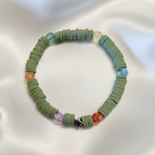 Dark Christmas Tree Bracelet