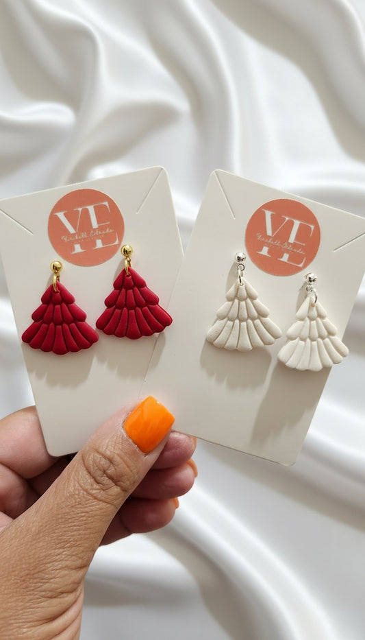 Christmas Tree Dangle Studs