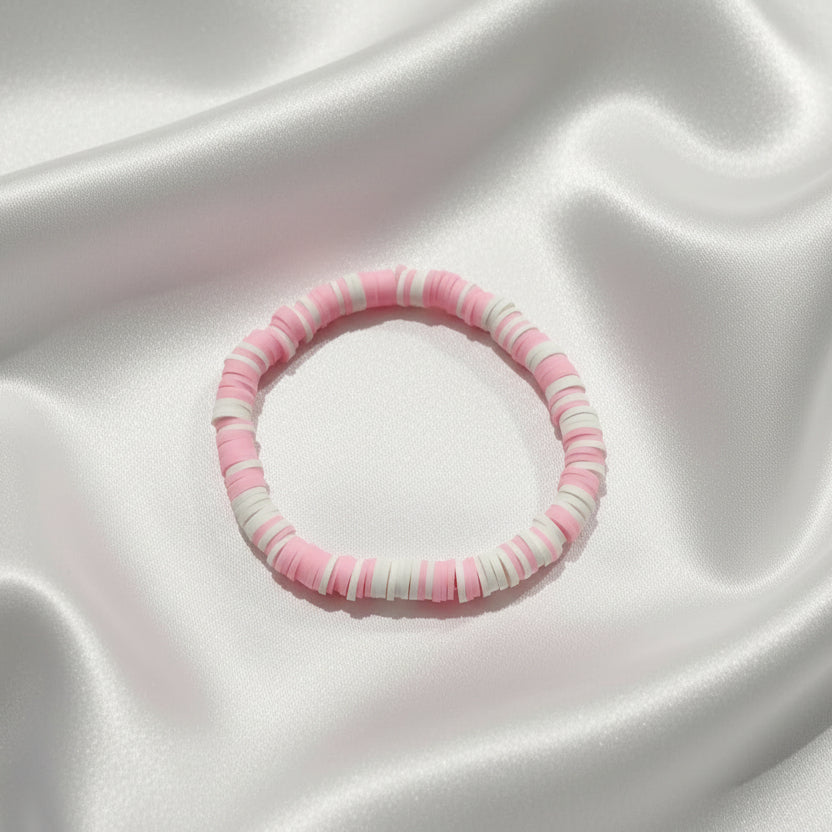 Pink and White