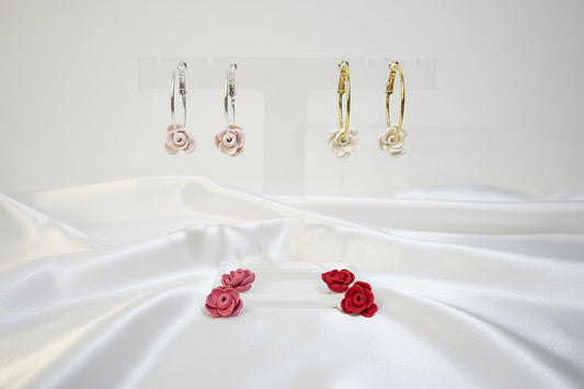 Flower Charms (Hoops Sold Separately)