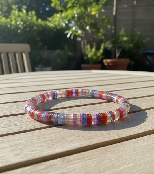 Acrylic Heishi Beads