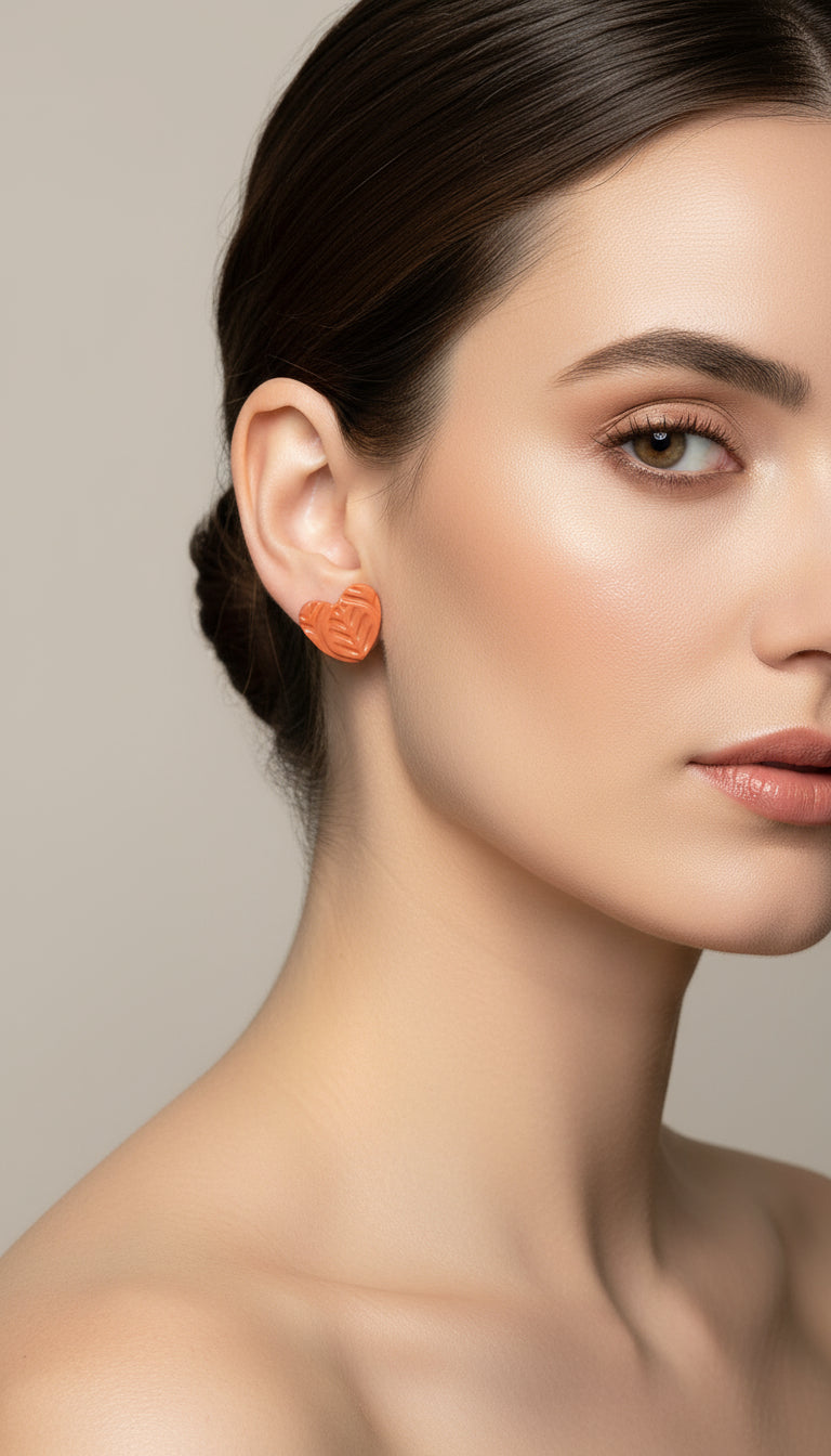 Heart Studs