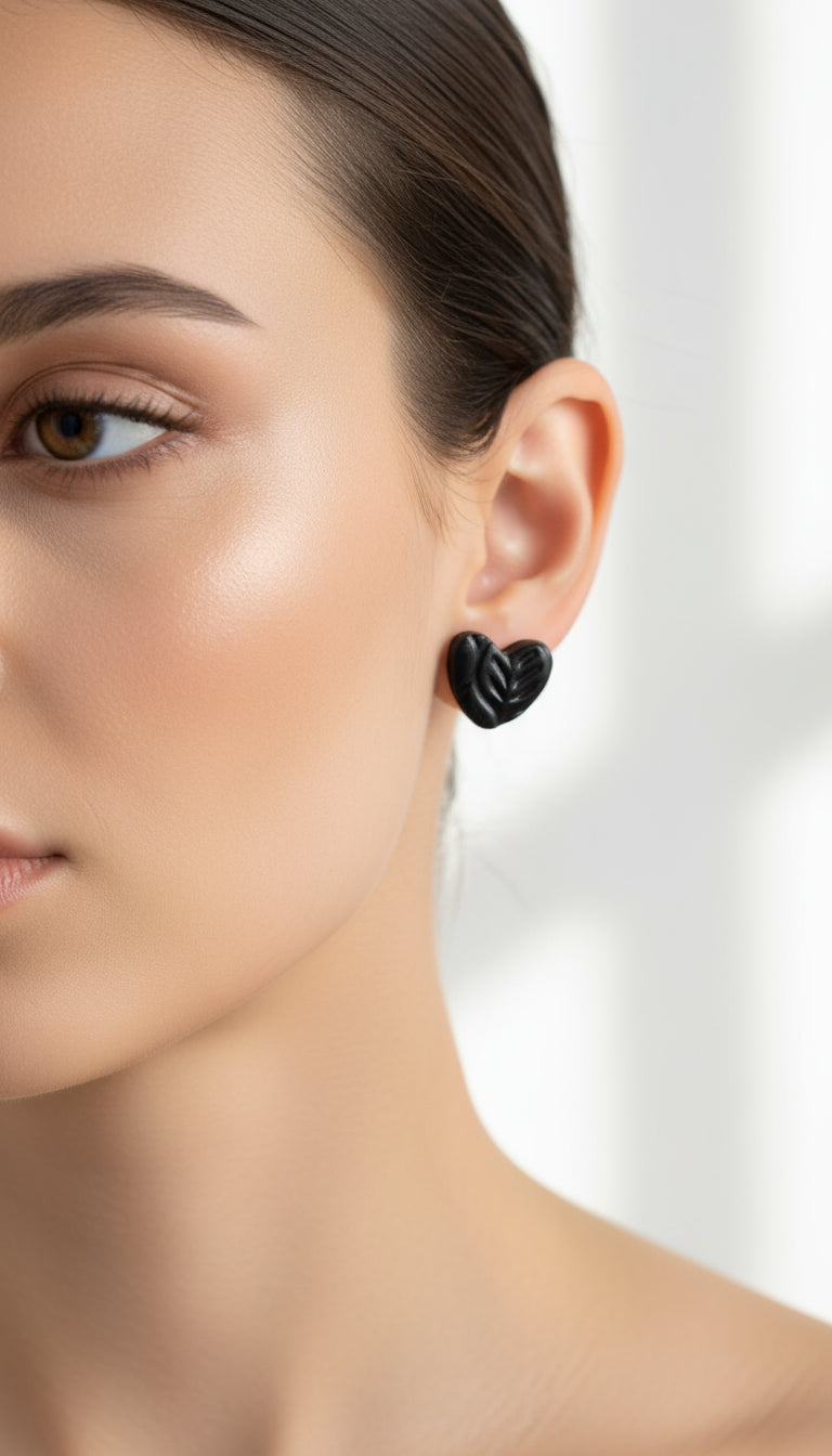 Heart Studs