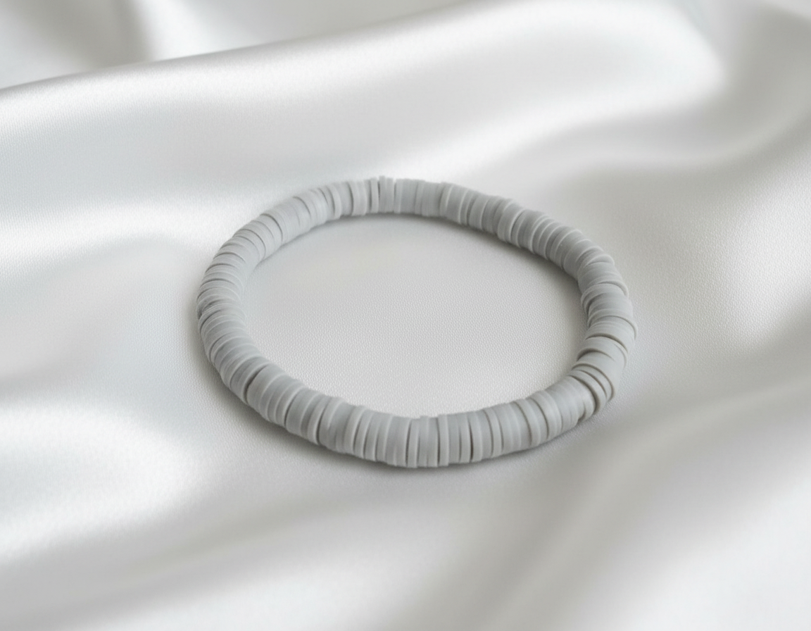 Single Color Clay Heishi Beads