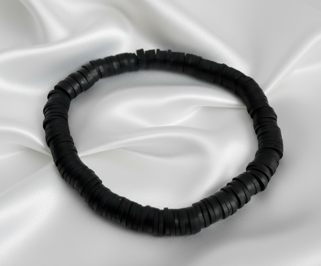 Single Color Clay Heishi Beads