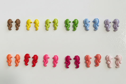 Seahorse Studs