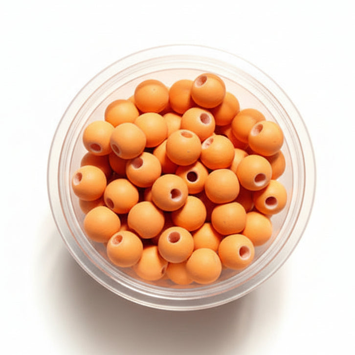 Coated Glass Beads Charms