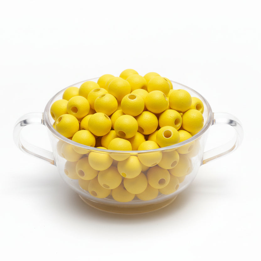 Coated Glass Beads Charms