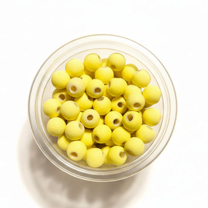 Coated Glass Beads Charms