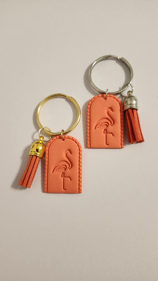Flamingo Keychain