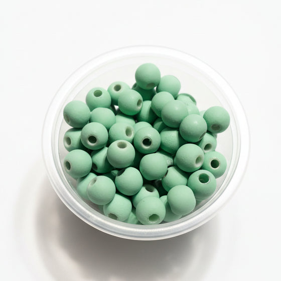 Coated Glass Beads Charms
