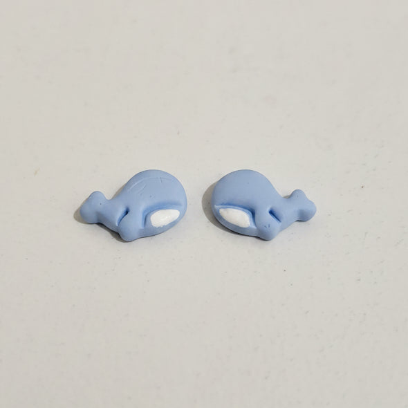 Whale Studs